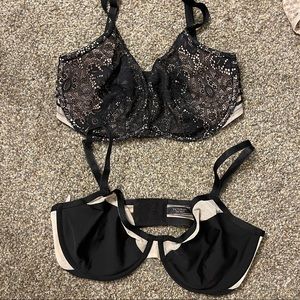 TWO unlined Demi Victoria’s Secret bras